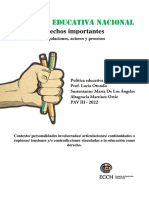 1er Parcial Domiciliario Politica Educativa 2022