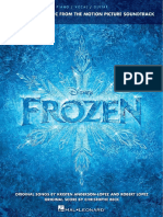 Frozen Songbook For Piano