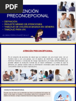Atención Preconcepcional en El Adolecente