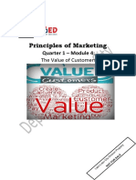 Principles of Marketing Week 4 5 To Answer