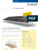 CHIKO Solar System Manuals Four Poles Ground System