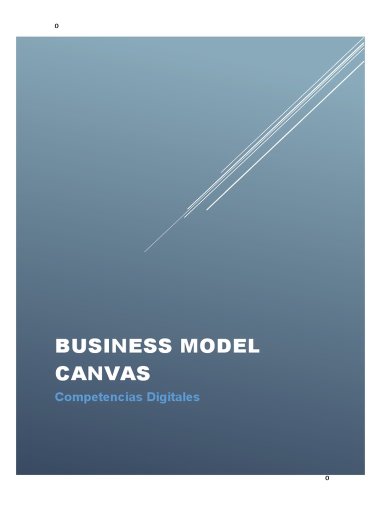 Business Model Canvas | Descargar gratis PDF | Economias | Business