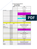 Jadwal Pelajaran 4 Madinah