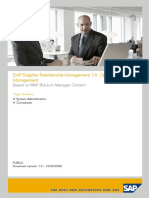 SAP SRM 7.0 Operational Contract Management