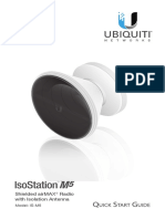 ANTENA POSTE UBIQUITI IS-M5 - IsoStation - M5 - QSG