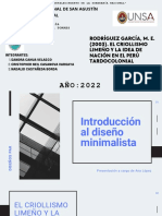 Rodríguez García, M. E. (2003) - El Criollismo Limeño y La Idea de Nación en El Perú Tardocolonial