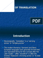 Types of Translation