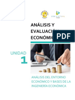 Análisis Y Evaluación Económica: Unidad