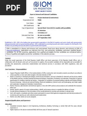 job advertisement