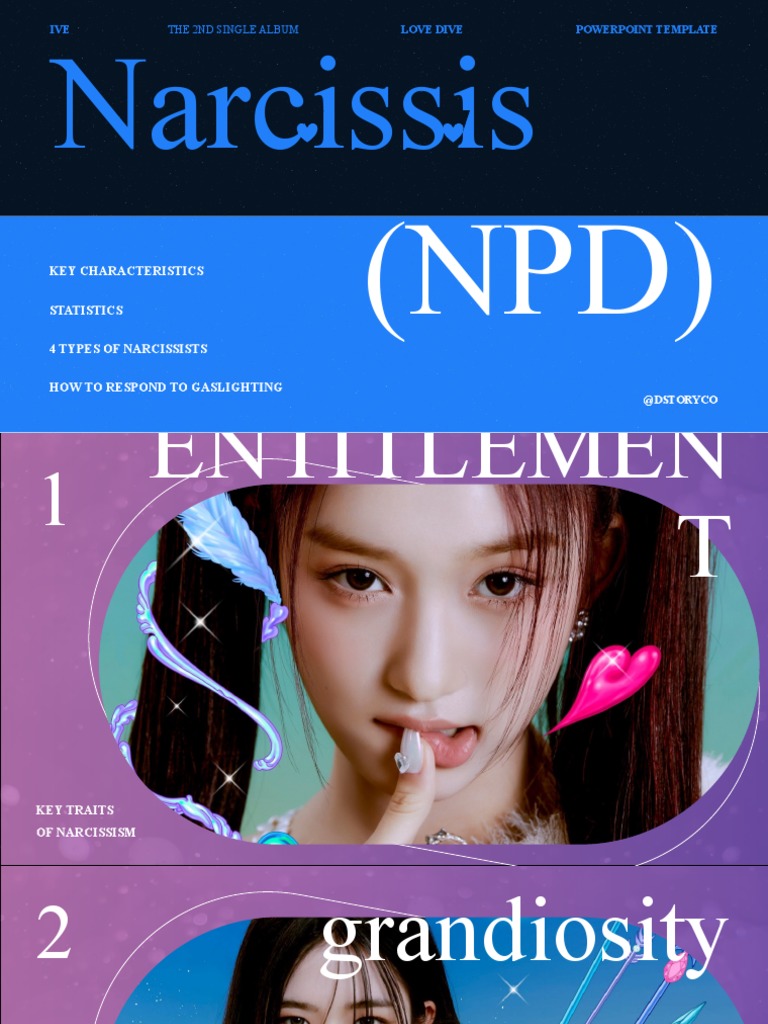 Ive presentation template pdf narcissism reference