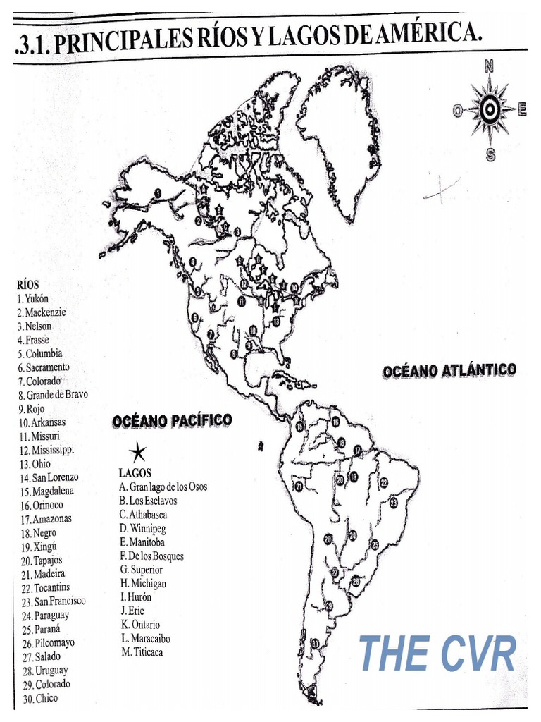 Ríos y Lagos de América | PDF