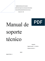 Manual de Soporte Tecnico
