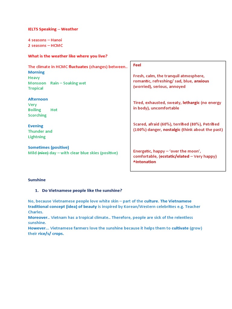 Part 1 Climateweather | PDF
