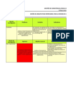 Matríz de Consistencia Lógica de Trabajo de Investigación