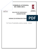 13.6 Tarea Propiedades J Planta y Equipo - Activos Intangibles