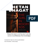 The Girl in Room 105 2018 Edition - Chetan Bhagat