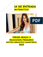 Matematica 3° P. de Entrada