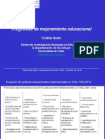 Bellei - Clase 3 Diplomado Mejoramiento Ciae 2018