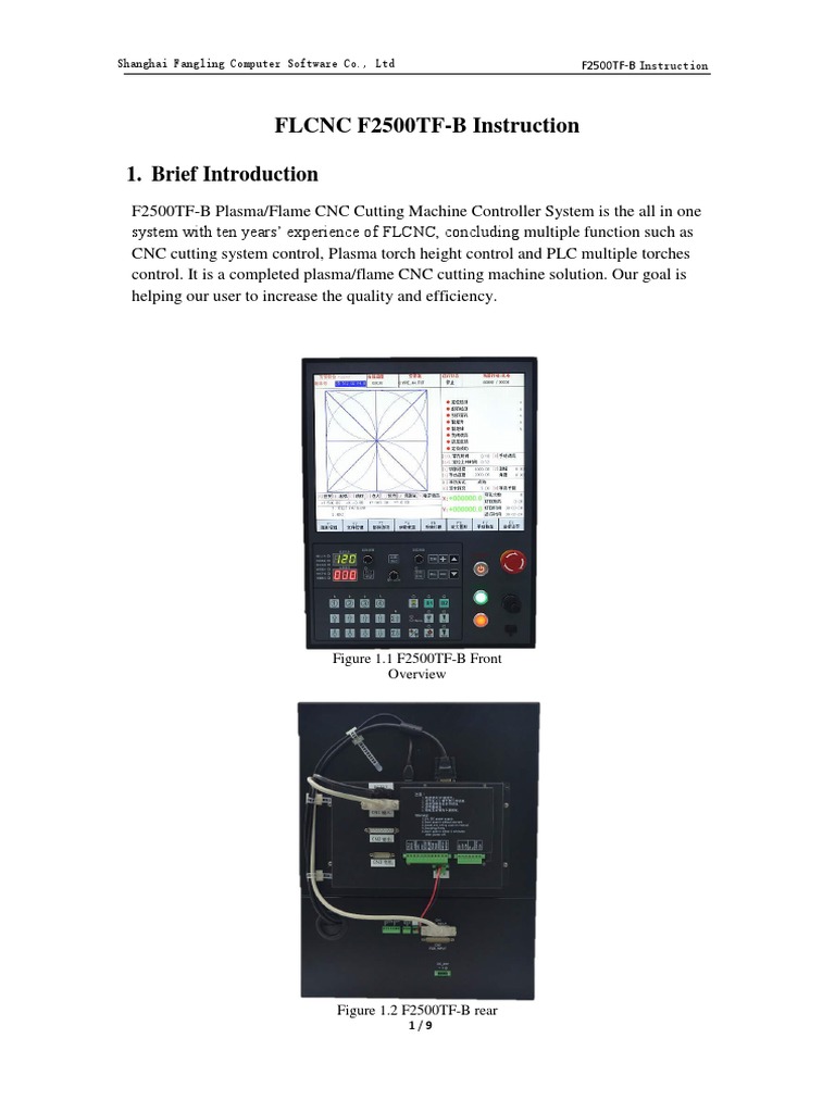 F2500TF-B CNC Controller Guide | PDF | Numerical Control | Programmable ...