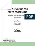 Soy Chemicals For Paper Processing September 2011