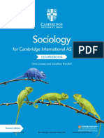 Cambridge International As A Level Sociology Coursebook Chris Livesey Jonathan Blundell Z-Liborg