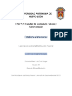 Distribución Normal y Muestreo