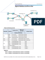 1.1.3.5 Packet Tracer - Configuring IPv4 and IPv6 Interfaces Instructions