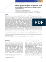 GCB Bioenergy - 2014 - Yuan - Mass Balance and Life Cycle Assessment of Biodiesel From Microalgae Incorporated With