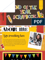 End of The Year Scrapbook SlidesMania