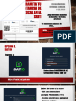 Tramite para Constancia Sat
