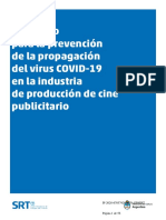 Protocolo Publicidad COVID - 19 Ministerio de Cultura - SRT