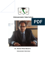 Presunciones Tributarias-Alfonso Perez Becerril
