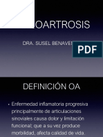 Clase - Osteoartrosis Dra Benavente