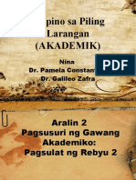 Filipino Sa Piling Larangan JAYJAY BERNABE PPT ARALIN 12