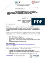 Oficio Multiple N° 0007-2022 cronograma de reuniones FONDEP