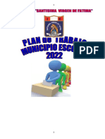 Plan de trabajo del municipio escolar 2022