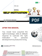 (TMC 221) Self-Motivation by Dr. Abraham Owoseni