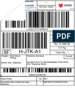 H-Jtk-A1 5F: Pengirim: Dend Solleh Printing Banten, Kab. Tangerang Penerima: Ardi Encup