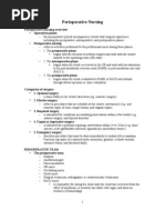 Perioperative Nursing Overview Handout