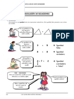 Ecuaciones Lineales I