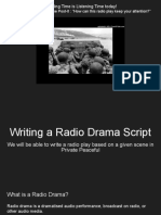 Private Peaceful - Radio Drama