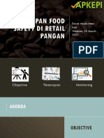 Webinar Penerapan Food Saffety Di Retail Pangan