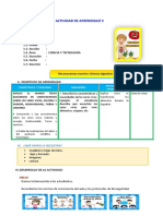 D3 A1 SESION Reconocemos Nuestro Sistema Digestivo