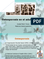 Osteoporosis en El Adulto Mayor