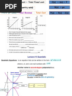 1 - 22 - MA1200 Lec 4 Quadratic Lecture