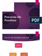 1_Pencarian Ide Penelitian, Penyusunan Latar Belakang Dan Kerangka Teori