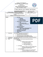 Department of Education Eden Integrated School: Minutes of The 2 Hrpta Meeting and 1 Report Card Viewing