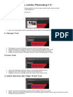 Fungsi Tool Pada Adobe Photoshop CC