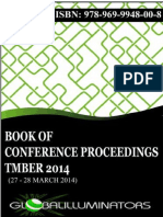 Abstract Proceeding Book TMBER14