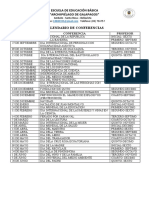 Calendario de Conferencias